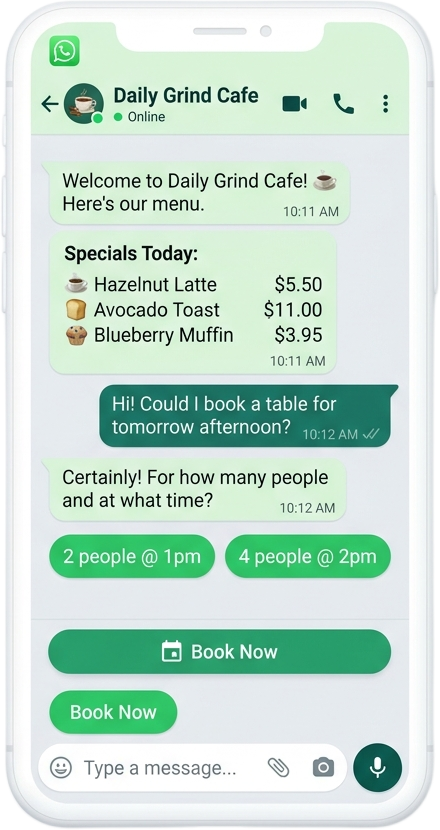 WhatsApp & Direct Contact Setup